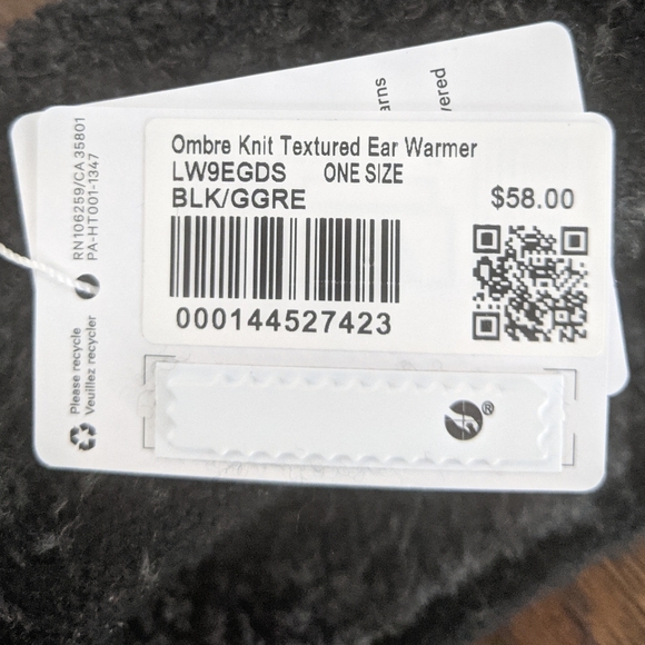 NWT Lululemon Ombre Knit Textured Ear Warmer - Picture 8 of 8